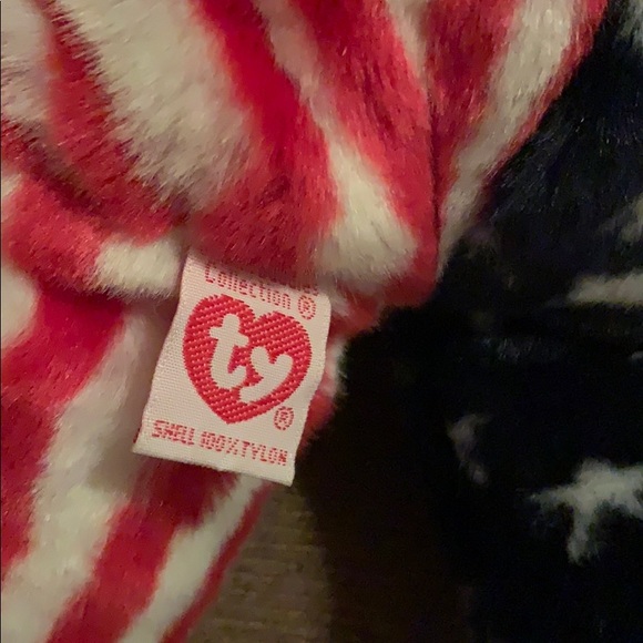 TY “Spangle” Beanie Buddy Red, White & Blue - Picture 6 of 8